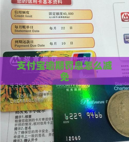 支付宝罚息如何减免