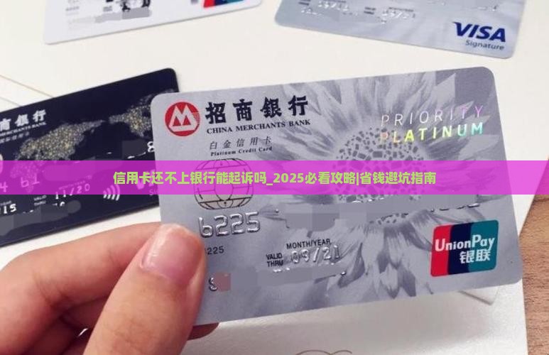 信用卡还不上银行能起诉吗