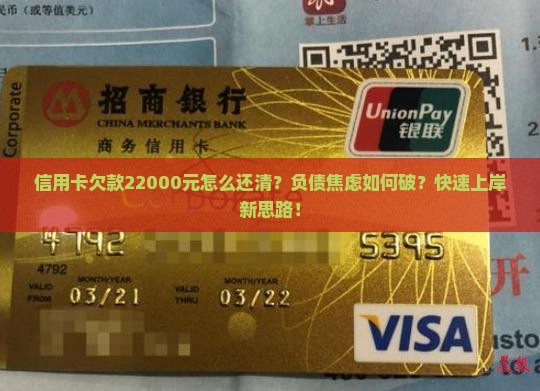 信用卡欠款22000元如何还清
