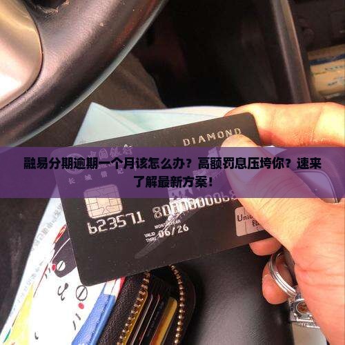 融易分期逾期一个月该如何处理