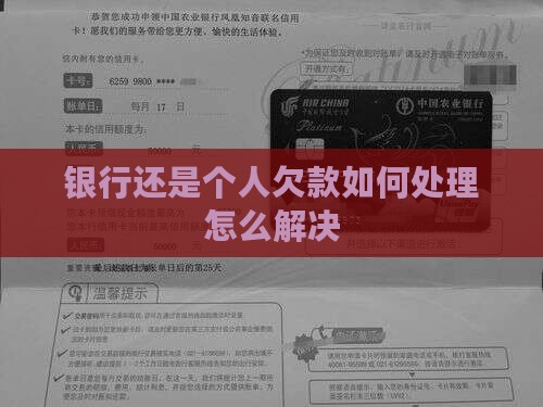 银行还是个人欠款如何处理怎么解决