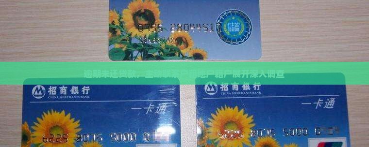逾期未还贷款，主动联系户籍地户籍户展开深入调查