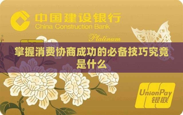 掌握消费协商成功的必备技巧究竟是什么