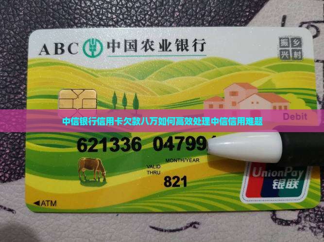中信银行信用卡欠款八万如何高效处理中信信用难题