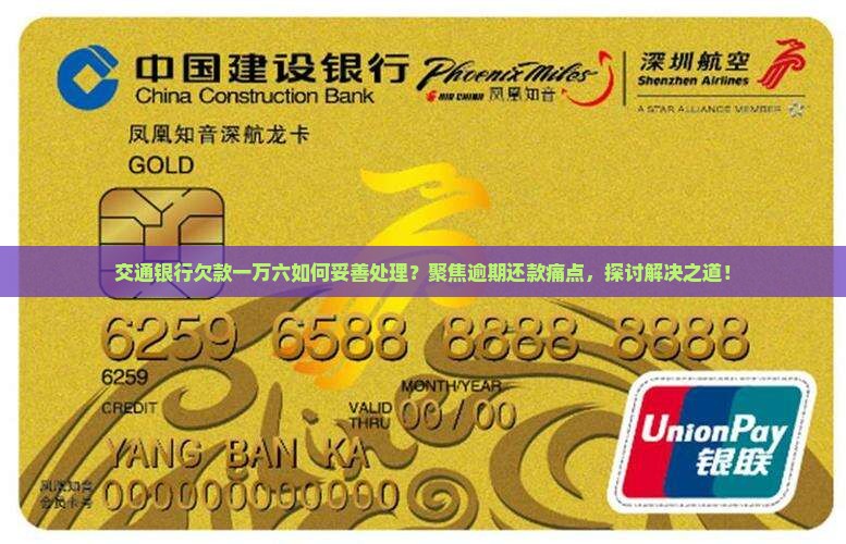 交通银行欠款一万六如何妥善处理？聚焦逾期还款痛点，探讨解决之道！