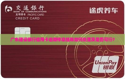 广东建设银行信用卡逾期停息挂账如何处理及是否可行？