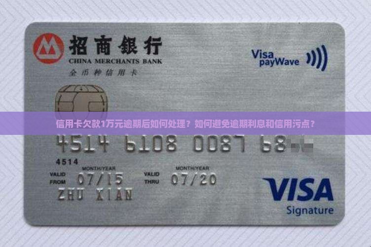 信用卡欠款1万元逾期后如何处理？如何避免逾期利息和信用污点？