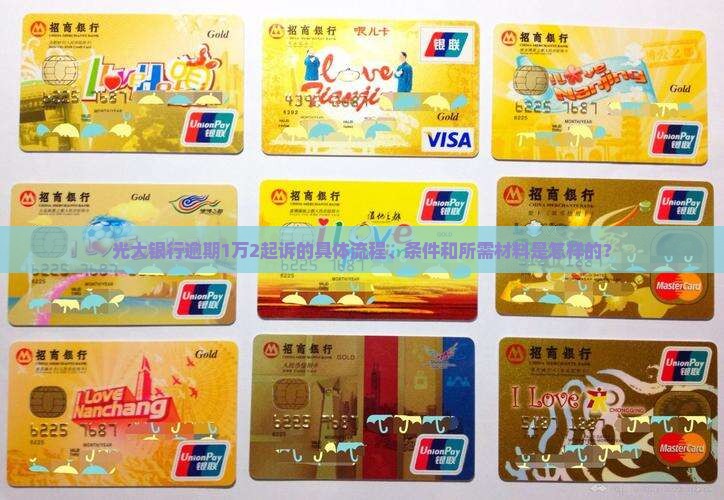 光大银行逾期1万2起诉的具体流程、条件和所需材料是怎样的？
