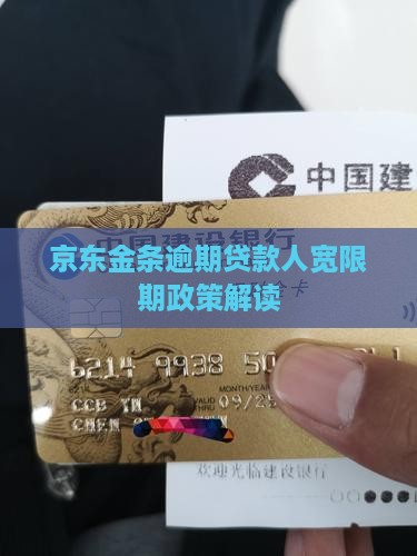 京东金条逾期贷款人宽限期政策解读