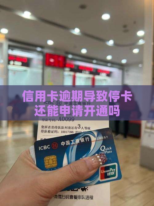 信用卡逾期导致停卡还能申请开通吗