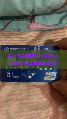 来分期逾期几天上征信怎么办