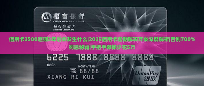 信用卡2500逾期3年后会发生什么