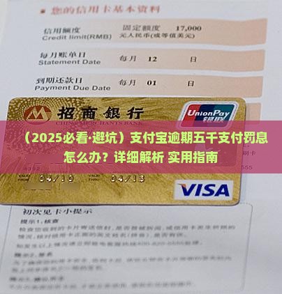 支付宝逾期罚息五千多怎么处理