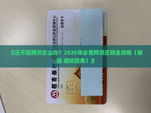 有欠网贷还不起怎么解决