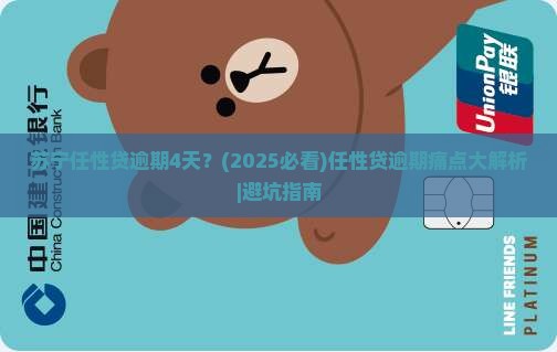 苏宁任性贷逾期4天