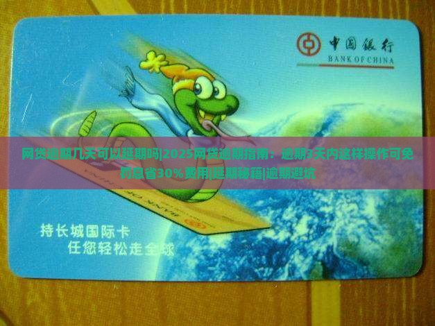 网贷逾期几天可以延期吗