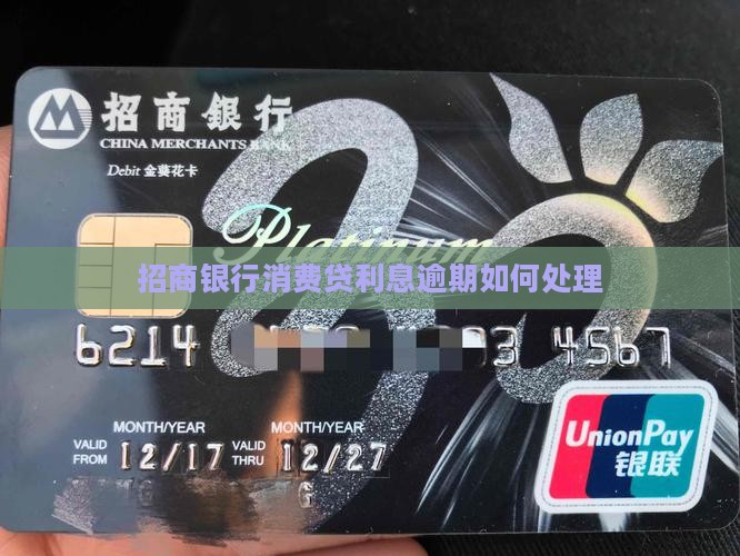 招商银行消费贷利息逾期如何处理
