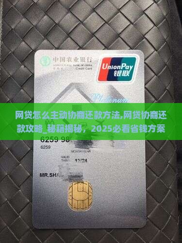 网贷怎么主动协商还款方法