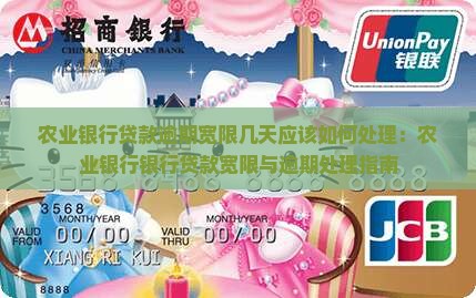 农业银行贷款逾期宽限几天应该如何处理
