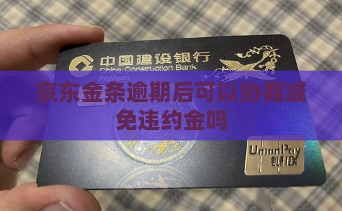 京东金条能否减免违约金