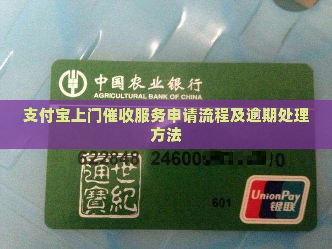 支付宝上门催收服务怎么申请