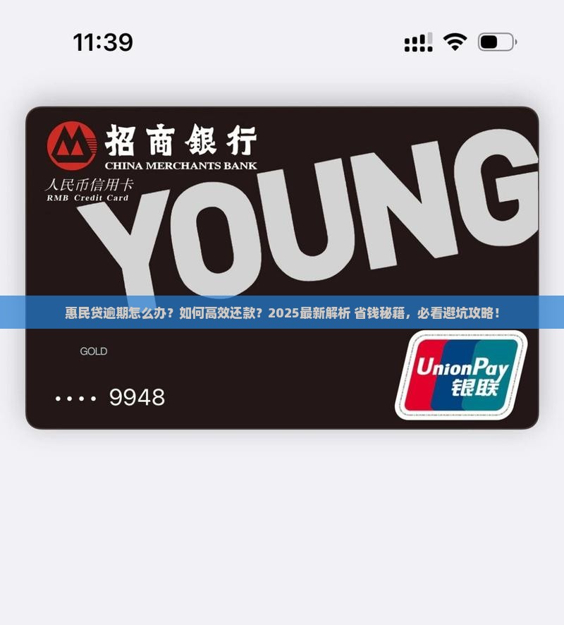 有惠民贷逾期怎么还