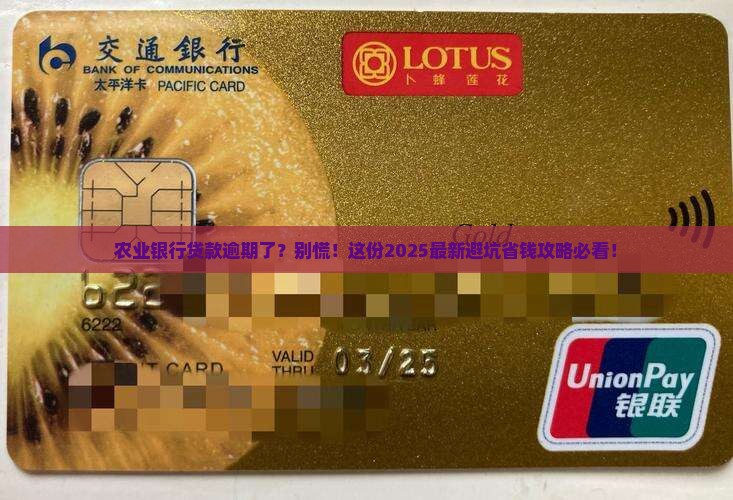 农业银行逾期还贷怎么办