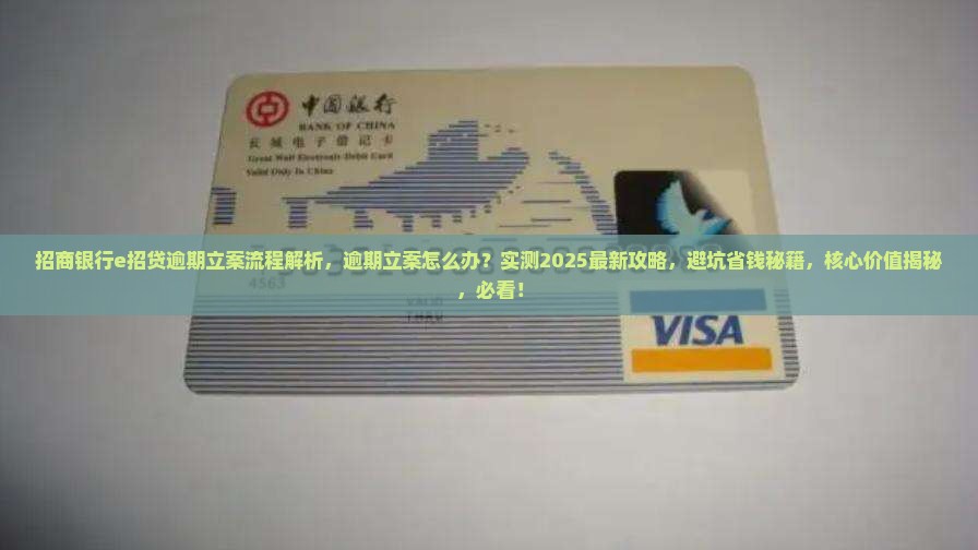 招商银行e招贷逾期立案流程解析