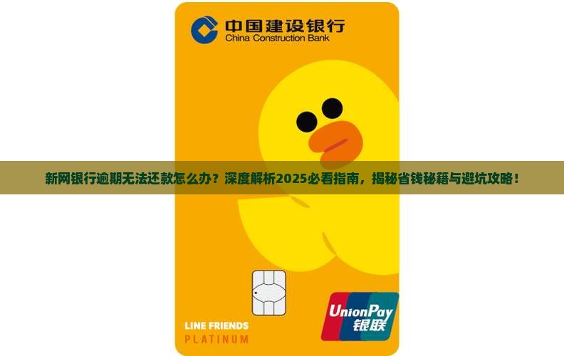 新网银行逾期无法还款如何解决