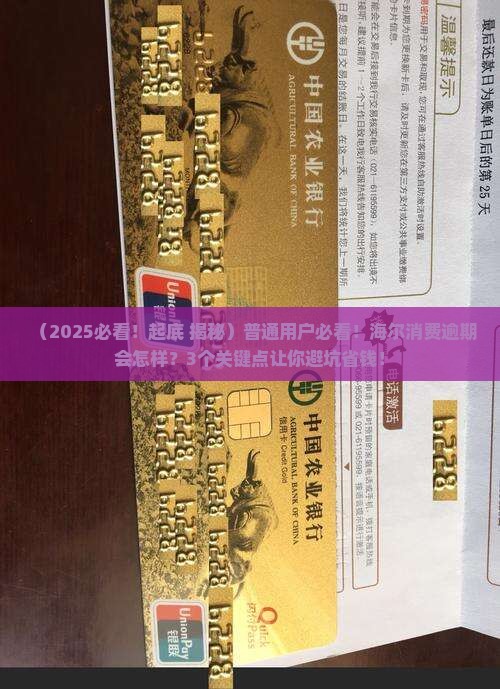 海尔消费逾期会怎样
