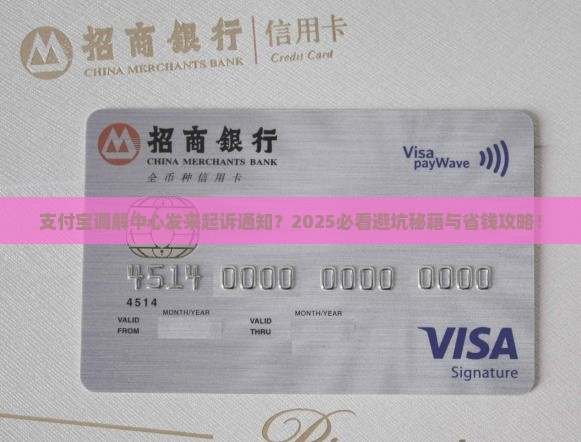 支付宝诉讼调解中心说要起诉