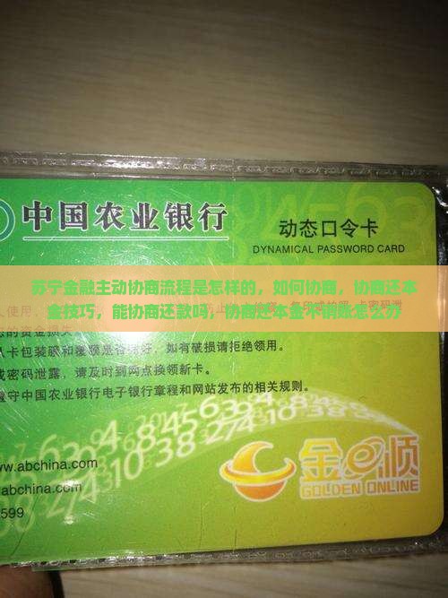 苏宁金融主动协商流程是怎样的