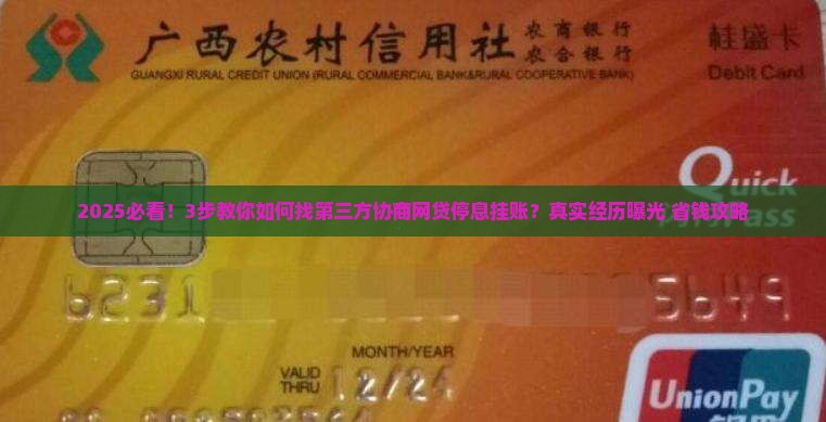 找第三方协商网贷停息挂账详细流程