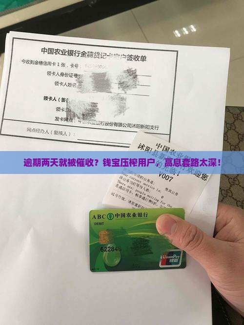 用钱宝逾期两天催收