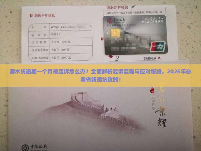 滴水贷逾期一个月被起诉怎么办