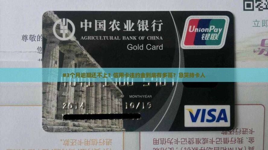 信用卡逾期半年违约金多少