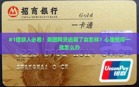 美团网贷逾期还款会有哪些后果