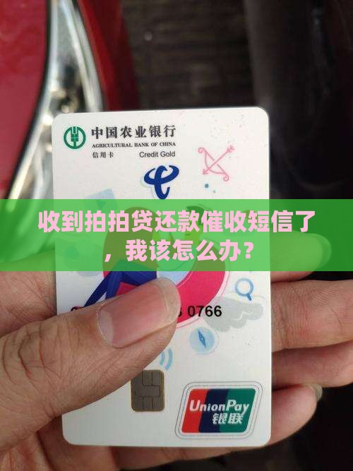 拍拍贷还款催收短信怎么办理