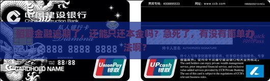 招联金融逾期能还本金吗