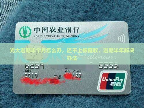 光大逾期半个月怎么办