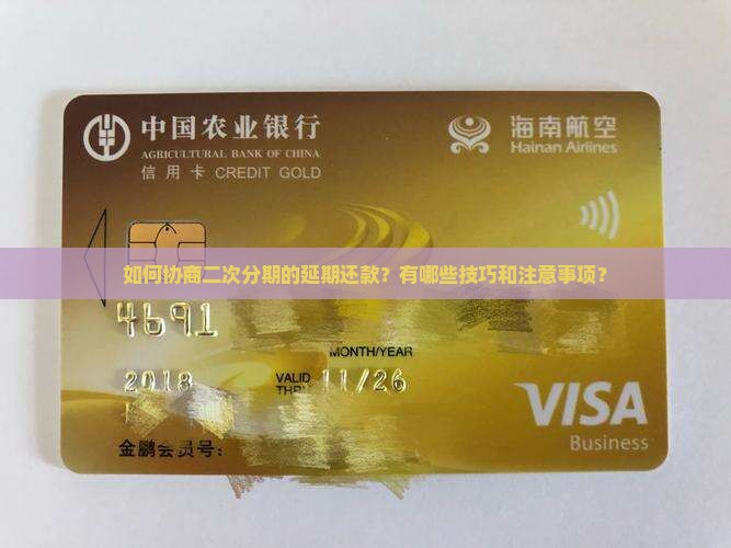 二次分期怎样协商延期还款
