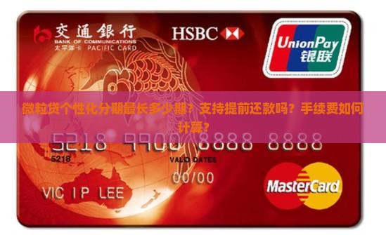 微粒贷个性化分期最长多少期