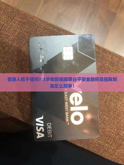 平安金融停息挂账解释说明