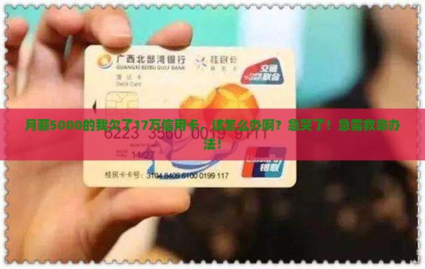 所有信用卡欠了17w怎么办