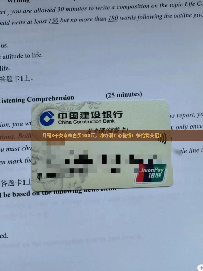 京东白条欠100万如何处理