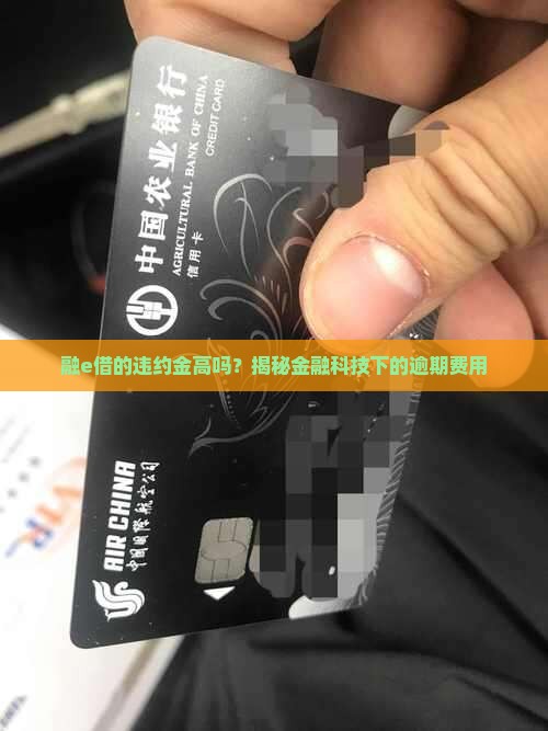 融e借的违约金