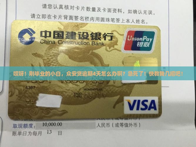 众安贷逾期4天怎么办理应该注意什么