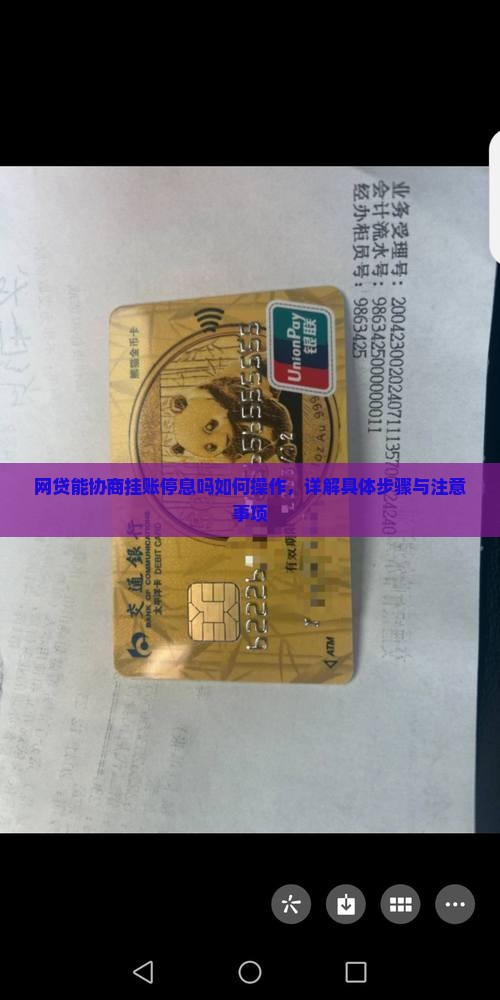 网贷能协商挂账停息吗如何操作