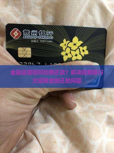 如何处理招商银行欠招联金融还款问题