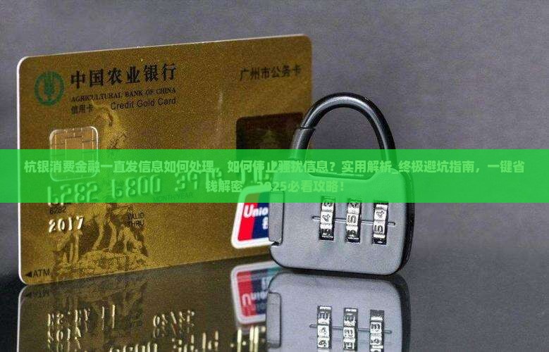 杭银消费金融一直发信息如何处理